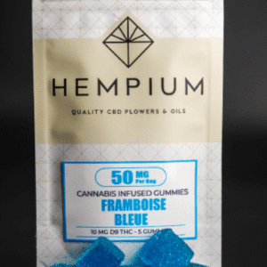 Bonbons THC 10mg – Framboise Bleue