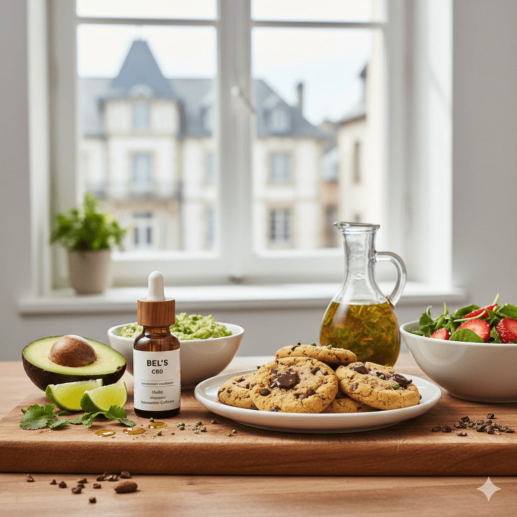 3 recettes cbd et cuisine